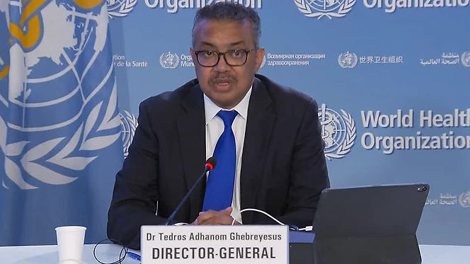 WHO's Tedros: "I have decided that the global #monkeypox outbreak represents a public health emergency of international concern."